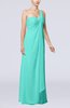 Romantic Beach Sleeveless Zip up Floor Length Draped Bridal Gowns