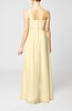 Romantic Beach Sleeveless Zip up Floor Length Draped Bridal Gowns