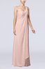 Romantic Beach Sleeveless Zip up Floor Length Draped Bridal Gowns