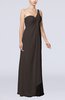 Romantic Beach Sleeveless Zip up Floor Length Draped Bridal Gowns