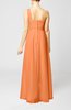 Romantic Beach Sleeveless Zip up Floor Length Draped Bridal Gowns