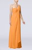Romantic Beach Sleeveless Zip up Floor Length Draped Bridal Gowns
