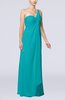 Romantic Beach Sleeveless Zip up Floor Length Draped Bridal Gowns