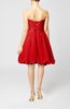 Cinderella A-line Sleeveless Backless Chiffon Pleated Graduation Dresses