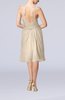Plain Sleeveless Backless Chiffon Ruching Wedding Guest Dresses