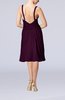 Plain Sleeveless Backless Chiffon Ruching Wedding Guest Dresses