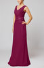 Elegant Sleeveless Zip up Floor Length Ribbon Wedding Guest Dresses