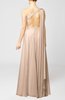Elegant Hall Sleeveless Zipper Chiffon Floor Length Sequin Bridal Gowns