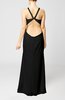 Sexy Empire V-neck Backless Chiffon Floor Length Party Dresses