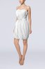 Modern Sheath Sweetheart Sleeveless Zipper Short Homecoming Dresses