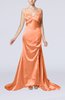 Sexy Sheath Sleeveless Backless Pleated Evening Dresses