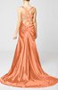 Sexy Sheath Sleeveless Backless Pleated Evening Dresses