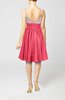 Modest Thick Straps Sleeveless Chiffon Beaded Cocktail Dresses