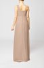 Plain Empire Zipper Chiffon Floor Length Ruching Bridesmaid Dresses