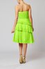 Romantic A-line Sleeveless Backless Chiffon Ruching Wedding Guest Dresses