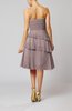 Romantic A-line Sleeveless Backless Chiffon Ruching Wedding Guest Dresses