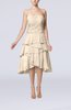 Romantic A-line Sleeveless Backless Chiffon Ruching Wedding Guest Dresses