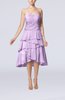 Romantic A-line Sleeveless Backless Chiffon Ruching Wedding Guest Dresses