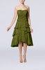 Romantic A-line Sleeveless Backless Chiffon Ruching Wedding Guest Dresses