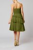 Romantic A-line Sleeveless Backless Chiffon Ruching Wedding Guest Dresses
