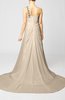 Romantic Church One Shoulder Sleeveless Zip up Rhinestone Bridal Gowns