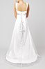 Elegant Hall Empire Sleeveless Chiffon Court Train Bridal Gowns