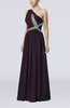 Elegant Column Sleeveless Zipper Chiffon Beaded Evening Dresses