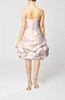 Cute Hall A-line Sleeveless Taffeta Short Pick up Bridal Gowns