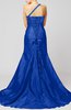 Elegant A-line Backless Taffeta Paillette Evening Dresses