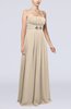 Plain Sleeveless Zip up Chiffon Floor Length Flower Evening Dresses