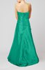 Luxury Sweetheart Zipper Taffeta Floor Length Ruffles Evening Dresses
