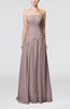 Romantic A-line Strapless Sleeveless Backless Pleated Prom Dresses
