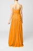 Romantic A-line Strapless Sleeveless Backless Pleated Prom Dresses