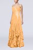 Gorgeous Column Chiffon Floor Length Beaded Homecoming Dresses
