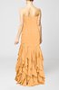 Gorgeous Column Chiffon Floor Length Beaded Homecoming Dresses