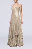 Gorgeous Column Chiffon Floor Length Beaded Homecoming Dresses