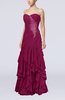 Gorgeous Column Chiffon Floor Length Beaded Homecoming Dresses