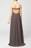 Elegant Empire Sweetheart Chiffon Brush Train Beaded Evening Dresses