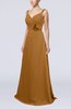 Plain A-line Backless Brush Train Flower Evening Dresses