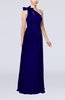 Elegant Asymmetric Neckline Zip up Chiffon Floor Length Mother of the Bride Dresses