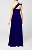 Elegant Asymmetric Neckline Zip up Chiffon Floor Length Mother of the Bride Dresses