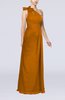 Elegant Asymmetric Neckline Zip up Chiffon Floor Length Mother of the Bride Dresses
