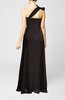 Elegant Asymmetric Neckline Zip up Chiffon Floor Length Mother of the Bride Dresses
