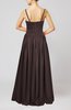 Elegant A-line Chiffon Floor Length Pleated Prom Dresses