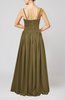Elegant A-line Chiffon Floor Length Pleated Prom Dresses