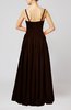 Elegant A-line Chiffon Floor Length Pleated Prom Dresses