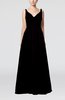 Elegant A-line Chiffon Floor Length Pleated Prom Dresses