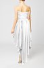 Cute Strapless Sleeveless Zip up Chiffon Paillette Party Dresses
