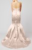 Sexy Outdoor Sweetheart Backless Satin Chapel Train Bridal Gowns