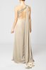 Elegant Empire Sleeveless Backless Chiffon Ruching Prom Dresses